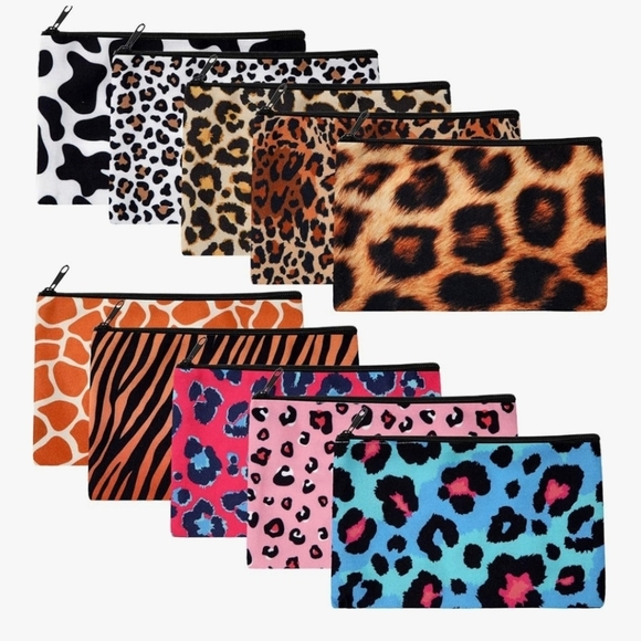 Handbags - BUY NOW Animal Print Cosmetic/Toiletry Bags